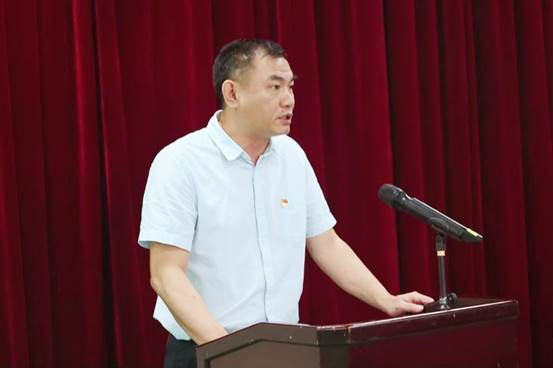 叶宇老师致辞